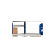 Copri ripiano - per scaffale Rang'Eco300 - 100 x 60 cm - metallo - grigio - Paperflow - conf. 3 pezzi