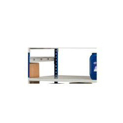 Copri ripiano - per scaffale Rang'Eco300 - 100 x 60 cm - metallo - grigio - Paperflow - conf. 3 pezzi