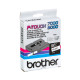Brother - Nastro -  Nero/Bianco - TX221 - 9mm x15mt