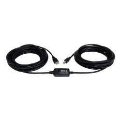 StarTech.com Cavo estensore Attivo USB 2.0 A a B da 9 m -  M/M - Cavo stampante - Cavo prolunga USB 2.0 (USB2HAB30AC) - Cavo US