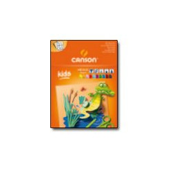 CANSON Kids - Carta da disegno - 240 x 320 mm - 10 fogli - assortiti