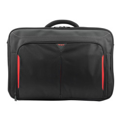 Targus Classic+ Clamshell - Borsa trasporto notebook - 17" - 18" - nero, rosso