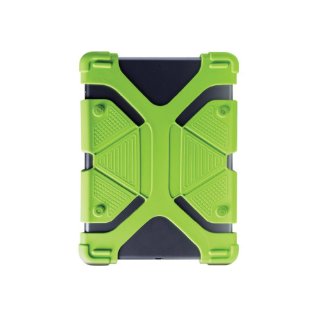 Celly OCTOPAD912GN - Cover per tablet - silicone - verde - 12"