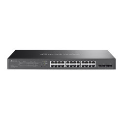 TP-Link Omada SG2428LP, Gestito, L2/L2+, Gigabit Ethernet (10/100/1000), Supporto Power over Ethernet (PoE), Montaggio rack