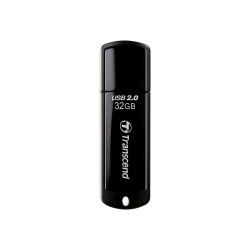 Transcend JetFlash 350 - Chiavetta USB - 32 GB - USB 2.0 - nero