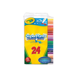 Crayola - Marcatore - colori assortiti (pacchetto di 24)