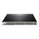 D-Link DGS 1210-52MP/ME - Switch - 40 x 10/100/1000 + 4 x SFP x 10/100/1000 (PoE+) - desktop, montabile su rack