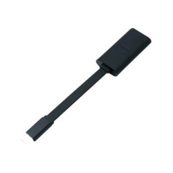 Dell - Adattatore di rete - USB-C - Gigabit Ethernet - nero - con 1 Year Basic Hardware Warranty Repair - per Latitude 54XX, 73