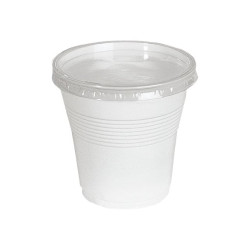 Duni - Bicchiere - 12 cl - usa e getta - bianco (pacchetto di 80)