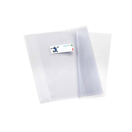 Coprimaxi Supercristallo - 21 x 30 cm - PVC - 200 mic - c/alette - neutro trasparente - Colorosa