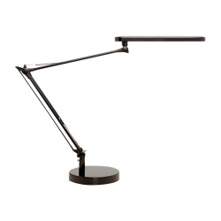 Unilux Mambo - Lampada da tavolo - lampadina LED - classe A+ - 4000 K - nero