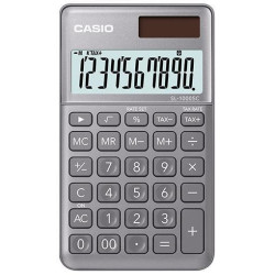 Calcolatrice tascabile CASIO SL-1000SC-GY GRIGIO