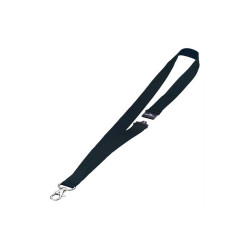 Cordoncini portabadge - larghezza 2 cm - nero - Durable - conf. 10 pezzi
