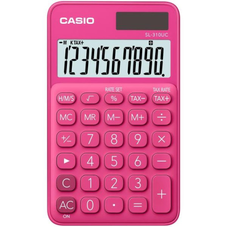 Calcolatrice tascabile CASIO SL-310UC-RD ROSSO