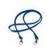 Cordoncino Pass M - raso - lunghezza 85 cm - blu - Sei Rota - conf. 50 pezzi