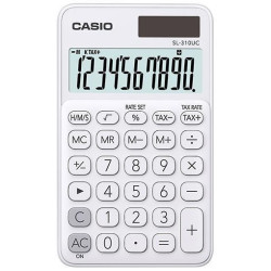 Calcolatrice tascabile CASIO SL-310UC-WE BIANCO