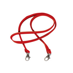 Cordoncino Pass M - raso - lunghezza 85 cm - rosso - Sei Rota - conf. 50 pezzi
