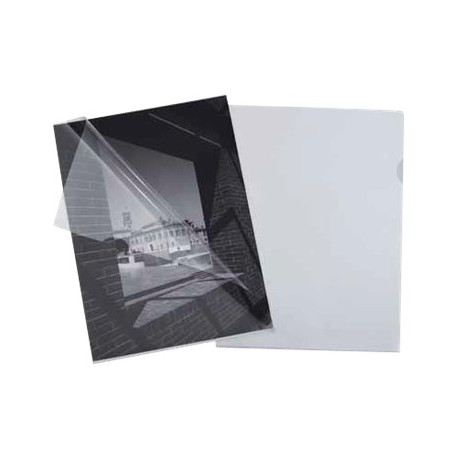 Favorit L’ORIGINALE - Cartella a L - per 220 x 300 mm - trasparente (pacchetto di 25)