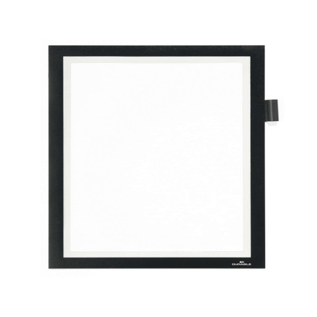 Cornice adesiva Duraframe Note - pannello magnetico - A4 (21 x 29,7 cm) - nero - Durable