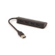 HUB USB 3.O - 4 PORTE USB 3.0 - COLORE: NERO