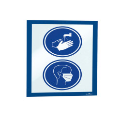 Cornice espositiva Duraframe - A4 - 21 x 29,7 cm - blu - Durable