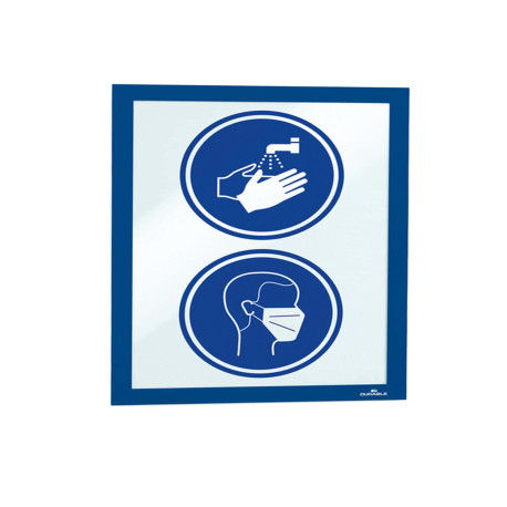 Cornice espositiva Duraframe - A4 - 21 x 29,7 cm - blu - Durable