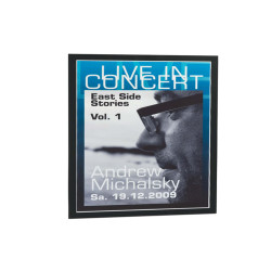 Cornice espositiva Duraframe - A4 - 21 x 29,7 cm - nero - Durable