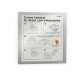 Cornice espositiva Duraframe - A4 - 21 x 29,7 cm - silver - Durable