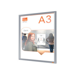 Cornice Impression PRO - a clip - A3 - alluminio - Nobo