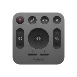 Logitech MeetUp - Telecamera per videoconferenza - panoramica / inclinazione - colore - 3840 x 2160 - audio - wireless - Blueto