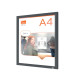 Cornice Impression PRO - a clip - A4 - grafite - Nobo