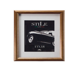 Cornice in legno e crilex - A4 - legno naturale - Methodo