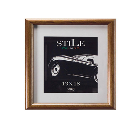 Cornice in legno e crilex - A4 - legno naturale - Methodo