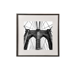 Cornice in PVC e crilex - A3 - nero - Methodo