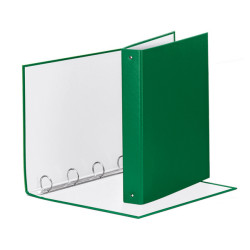 Raccoglitore Meeting - 22 x 30 cm - 4 anelli tondi 30 mm - dorso 4 cm - PP - verde - Esselte