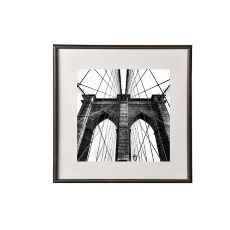 Cornice in PVC e crilex - A3 - nero - Methodo