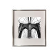 Cornice in PVC e crilex - A4 - argento - Methodo