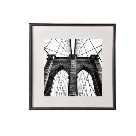 Cornice in PVC e crilex - A4 - nero - Methodo