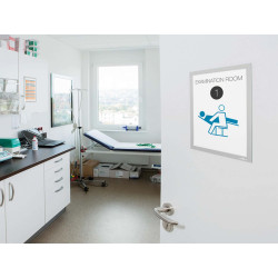 Cornice magnetica Duraframe - A4 - 21 x 29,7 cm - bianco - Durable