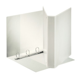 Raccoglitore personalizzabile Display - 22 x 30 cm - 4 anelli a D 30 mm - 4,7 cm - bianco - Esselte