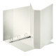 Raccoglitore personalizzabile Display - 22 x 30 cm - 4 anelli a D 50 mm - dorso 7,1 cm - bianco - Esselte