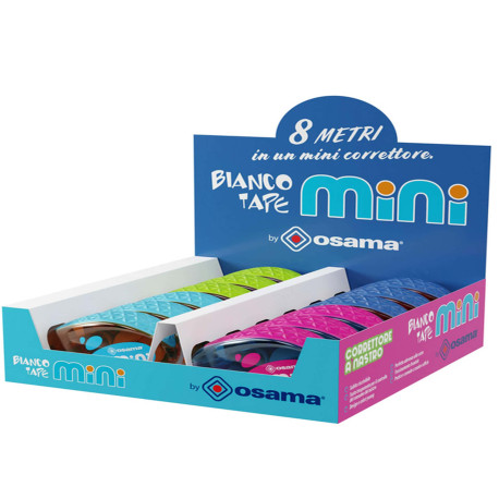 Correttore a nastro Tape Mini - 5 mm x 8 mt - Osama