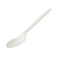 Cucchiaio monouso in CPLA - 16 cm - bianco - Leone - conf. 50 pezzi