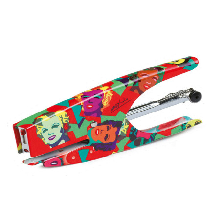 Cucitrice a pinza Pop Art - punti 6/4 - Marylin - acciaio cromato - Iternet