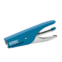 Cucitrice a pinza Rapid Supreme S51 Soft Grip - azzurro - Rapid