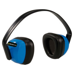 Cuffia antirumore SPA3 - SNR 23 dB - ABS/polistirene/gomma piuma - blu/nero - Deltaplus