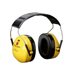 Cuffia protettiva Peltor Optime I - SNR 27 dB - giallo - 3M