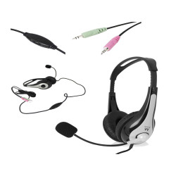 Cuffie con microfono EW3562 - Eminent Ewent