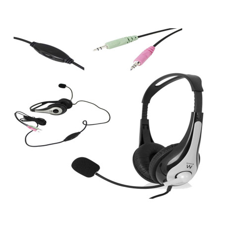 Cuffie con microfono EW3562 - Eminent Ewent