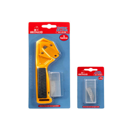 Cutter apricartoni SX 783 - 3 lame di ricambio incluse - Artiglio
